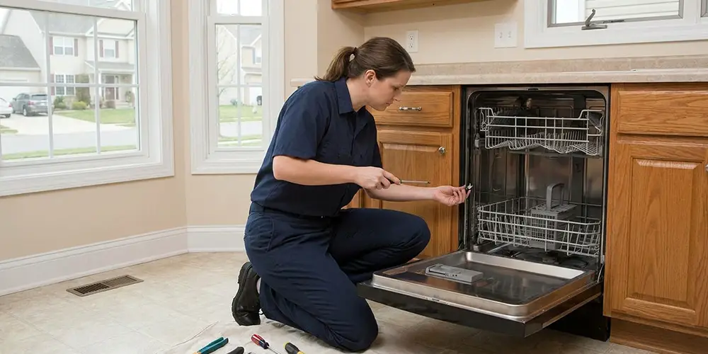 Dishwasher Latch Replacement in East Boston, MA