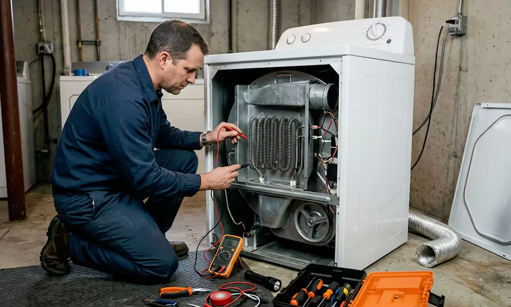 Dryer Not Heating Repair in East Boston, MA