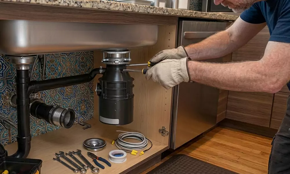 Garbage Disposal Installation in East Boston, MA