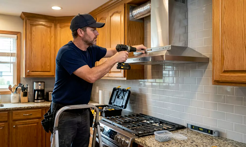 Range Hood Installation in East Boston, MA