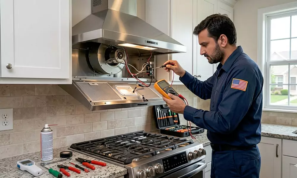 Range Hood Repair in East Boston, MA