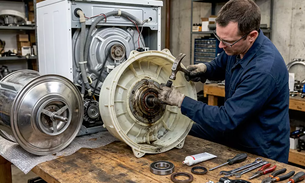 Washer Bearing Replacement in East Boston, MA