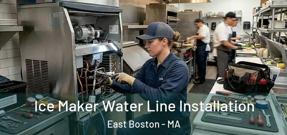 Ice Maker Water Line Installation East Boston - MA