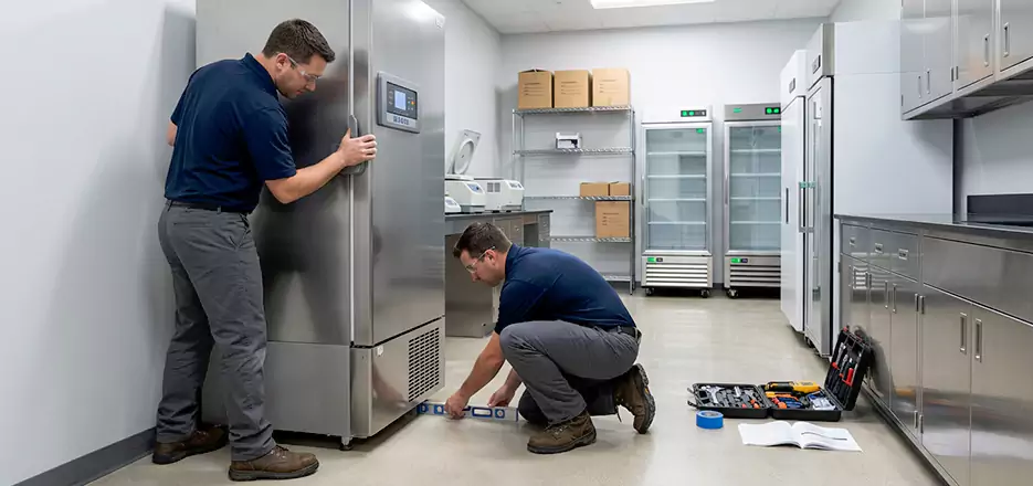 Bio-Medical Commercial Refrigeration Installation in East Boston