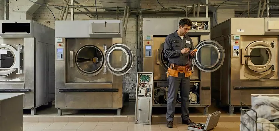 Commercial Washer Control Board Repair in East Boston