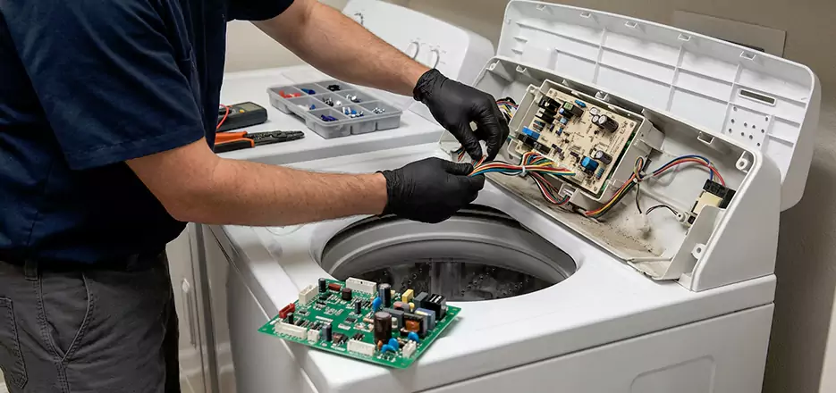 Washer Control Panel Board Replacement in East Boston