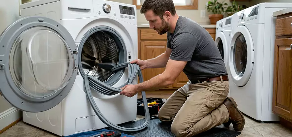 Washer Door Boot Replacement in East Boston