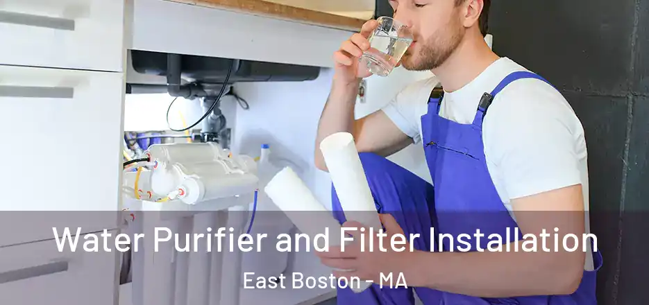 Water Purifier and Filter Installation East Boston - MA